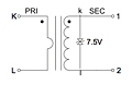 Schematic Diagram for P4023 200 Ampere (A) Outdoor Split Core Current Transformers